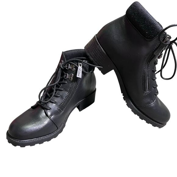 Trotters Becky 2.0 Boot Black Smooth Calf Leather Womens US Size 8N - Picture 11 of 12